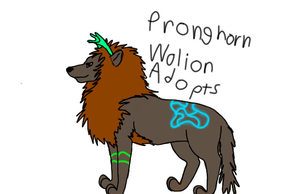 Pronghorn Wolion Adopts ~ OPEN