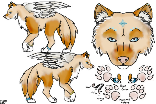 Colored in based on Tundra's lines