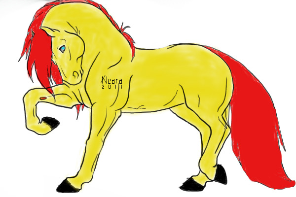 Colored In Also My New Fursona