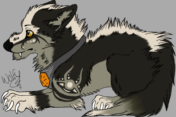 Ridged Back Wolf #3