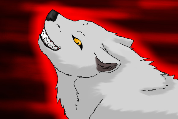 Wolf smirk