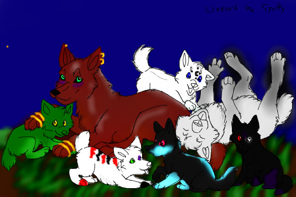 pup collage