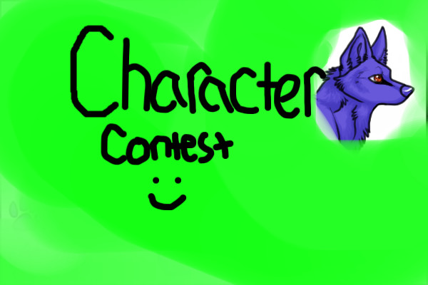 My character contest END