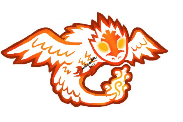 Rune Dragon tribal design - for Mysty Fox