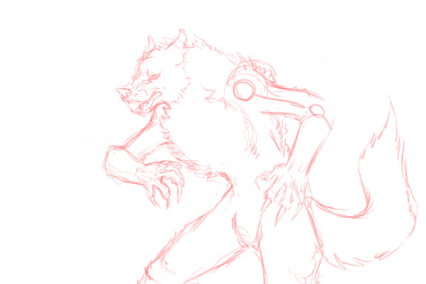 WIP werewolf