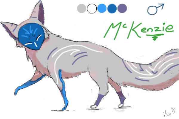 Adopt A Masked Fox - McKenzie