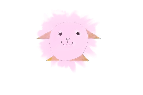 A Hazelnut Fuzzball - "Baby Pink"