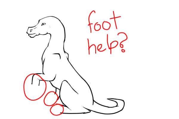 Dragon Foot Help?
