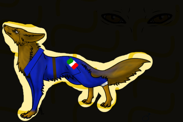 First Adopt: Italy in miliatary uniform