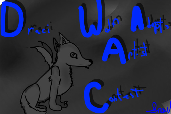 Draci Wolf Adopts Artist Contest