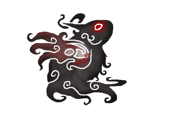 Rune Dragon tribal design - for ~Willow