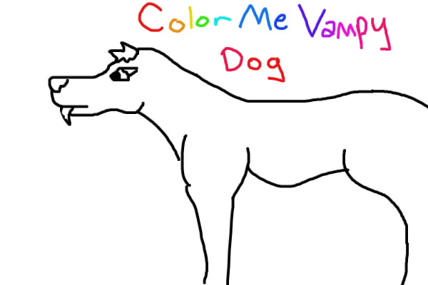 ~Color Me Vampy Dog