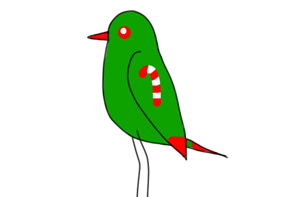 For Princesslivid; her character Christmas as a bird