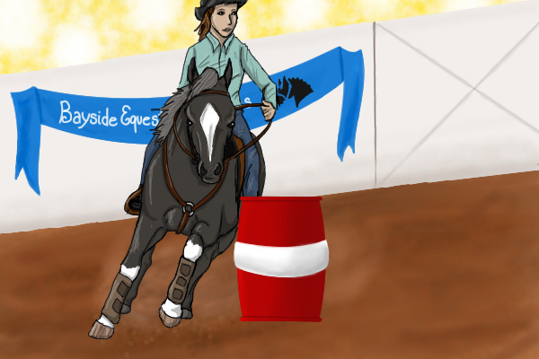 Barrel Race entry