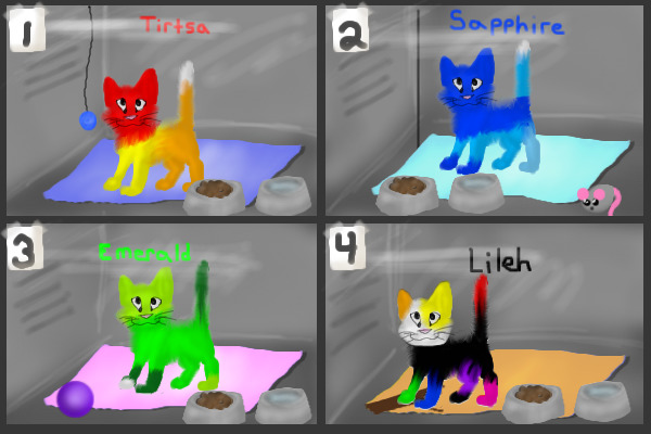 Simple Cats ~ Complete!