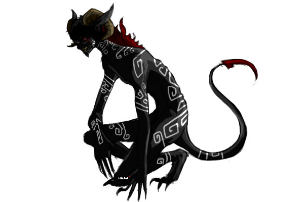 My Character Giovanni Demon Form