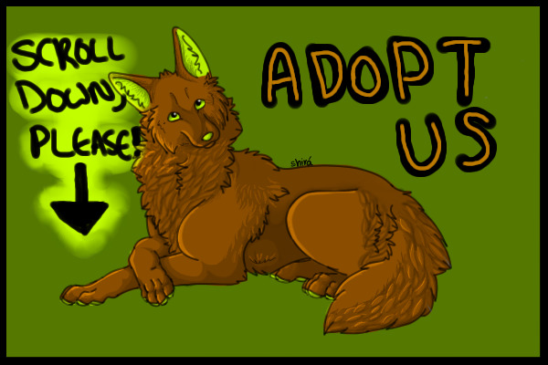 ♥ Mossy's Wolf Character Adoption Centre ♥