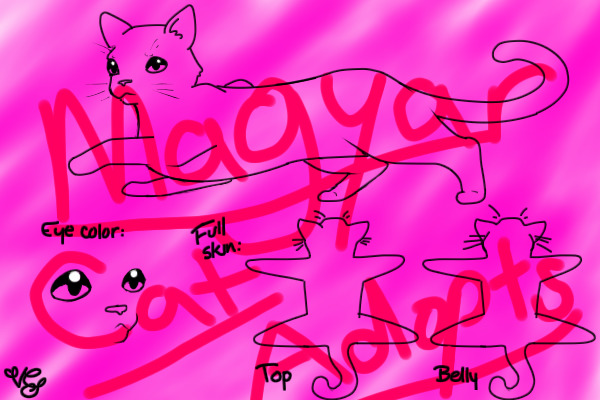 Magyar Cat Adopts! { Lines made by Veggiegirl }