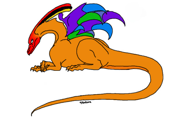 Dragon Colored