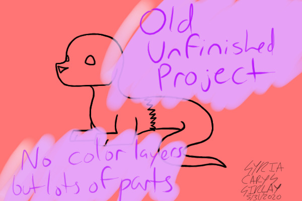 Old Unfinished ""Original Species""