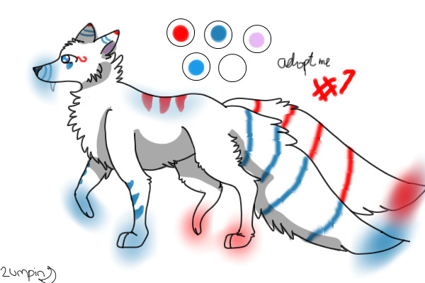 adopt me lunar wolf #7