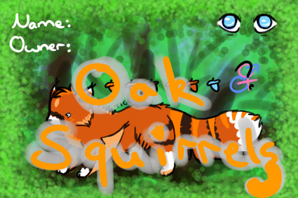Oak Squirrels;;Fluffy Flying Red Pandas;;Albino Oakie Up!