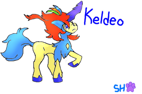 New Pokemon Keldeo