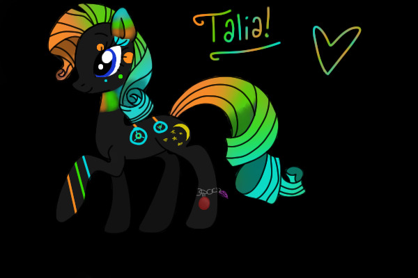 Talia-> pony