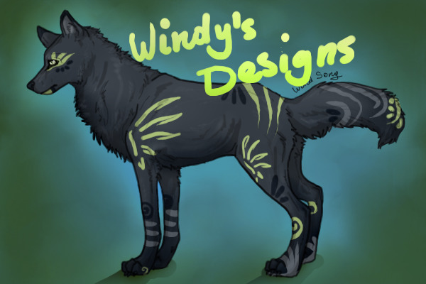 ~ Windy's Wolf Character Designs ~