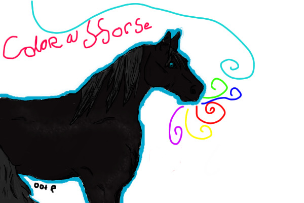 Color a horse C: