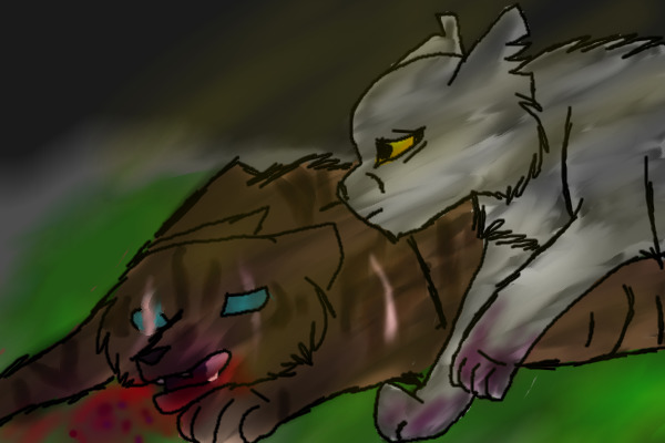 Yellowfang's pain --- Brokentail's Death