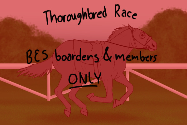 Thoroughbred Race ~ WINNERS ANOUNCED