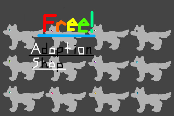 Free! Adoption Shop