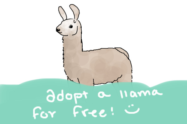 Adopt a Llama! Now doing commissions!
