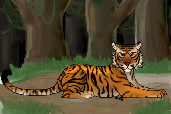 Tiger Editable!