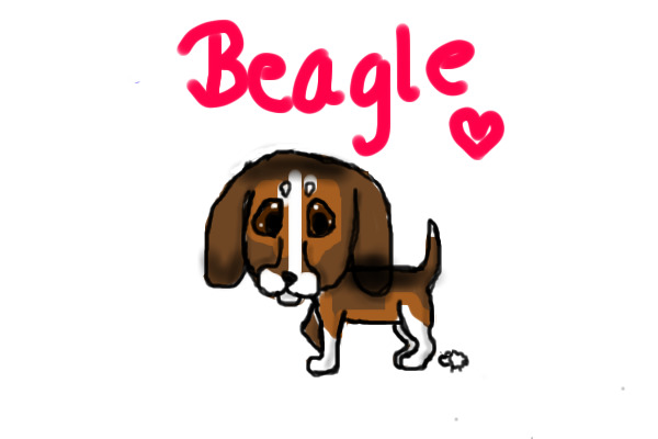 its a beagle <3