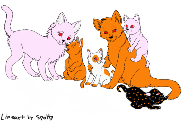 charryclaw+sunkist and there kittens