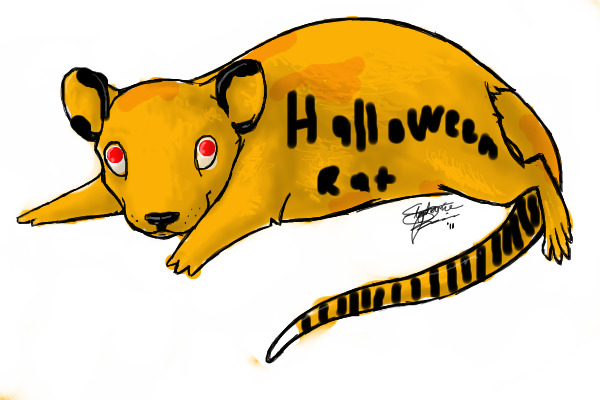 halloween rat