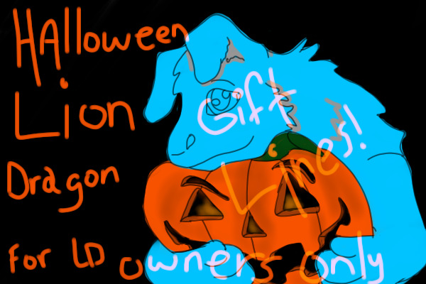 Halloween Lion Dragon Gift Lines!