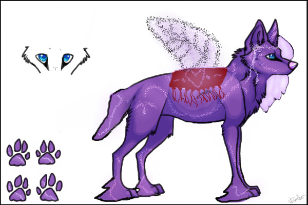 Glitzy Wolf