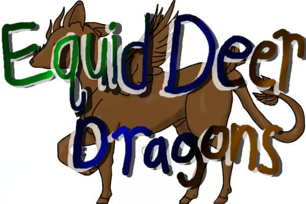Equid Deer Dragon Adopts