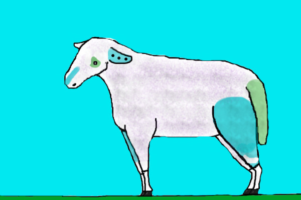 Painted Ewe