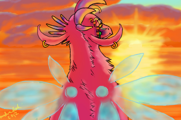 Sunset Beauty - Rune Dragon Delyth