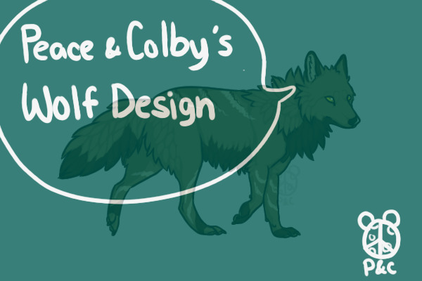 Peace&Colby's Wolf Design Adopt