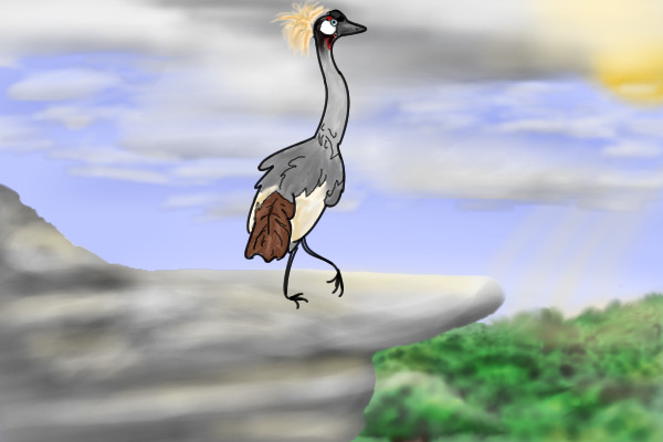 Crowned Crane