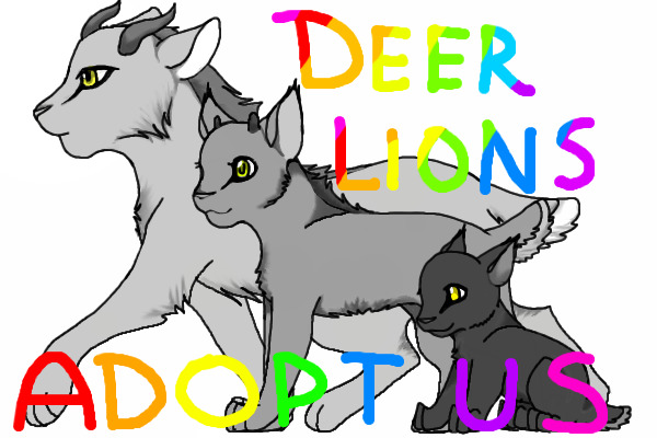 Deer Lion Adoptables