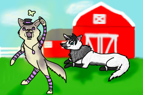 Panders' Andie and Blaze