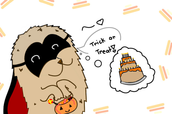 Spike - Trick or Treat! <3