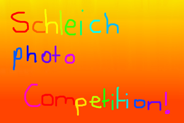 Schleich photo competition: