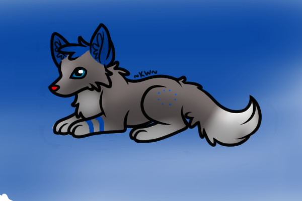 Colored in Wolf :3